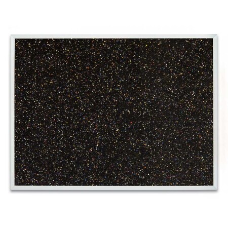 United Visual Products Sliding Door Indoor Enclosed Corkboard, 9, UV9012ACS-GOLD-DBURGU UV9012ACS-GOLD-DBURGU